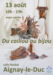 Expo « Du caillou au bijou » @ salle Roidot