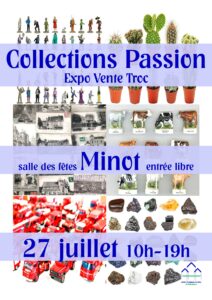Expo-vente-troc "Collections passion" @ salle des fêtes de Minot